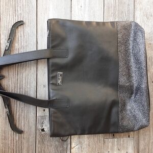 Jimmy Choo Parfums black tote bag purse